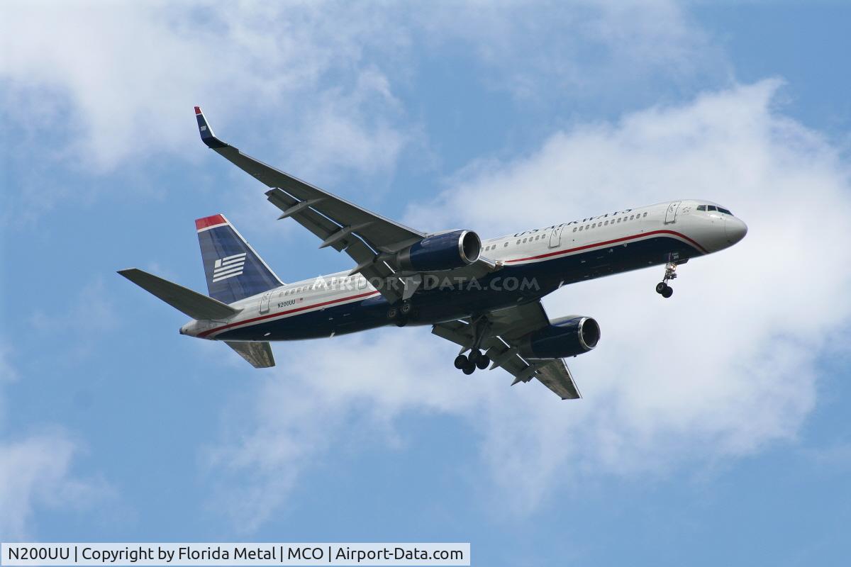N200UU, 1995 Boeing 757-2B7 C/N 27809, US Airways 757