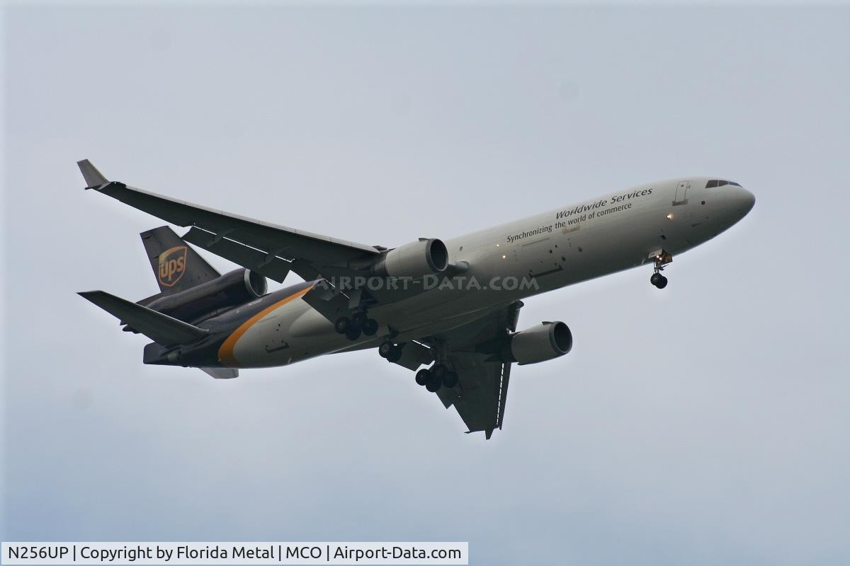 N256UP, 1992 McDonnell Douglas MD-11F C/N 48405, UPS MD-11