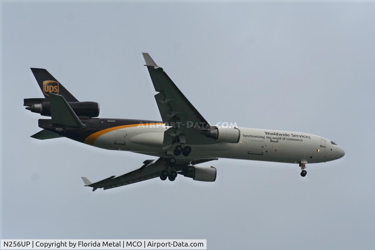 N256UP, 1992 McDonnell Douglas MD-11F C/N 48405, UPS MD-11