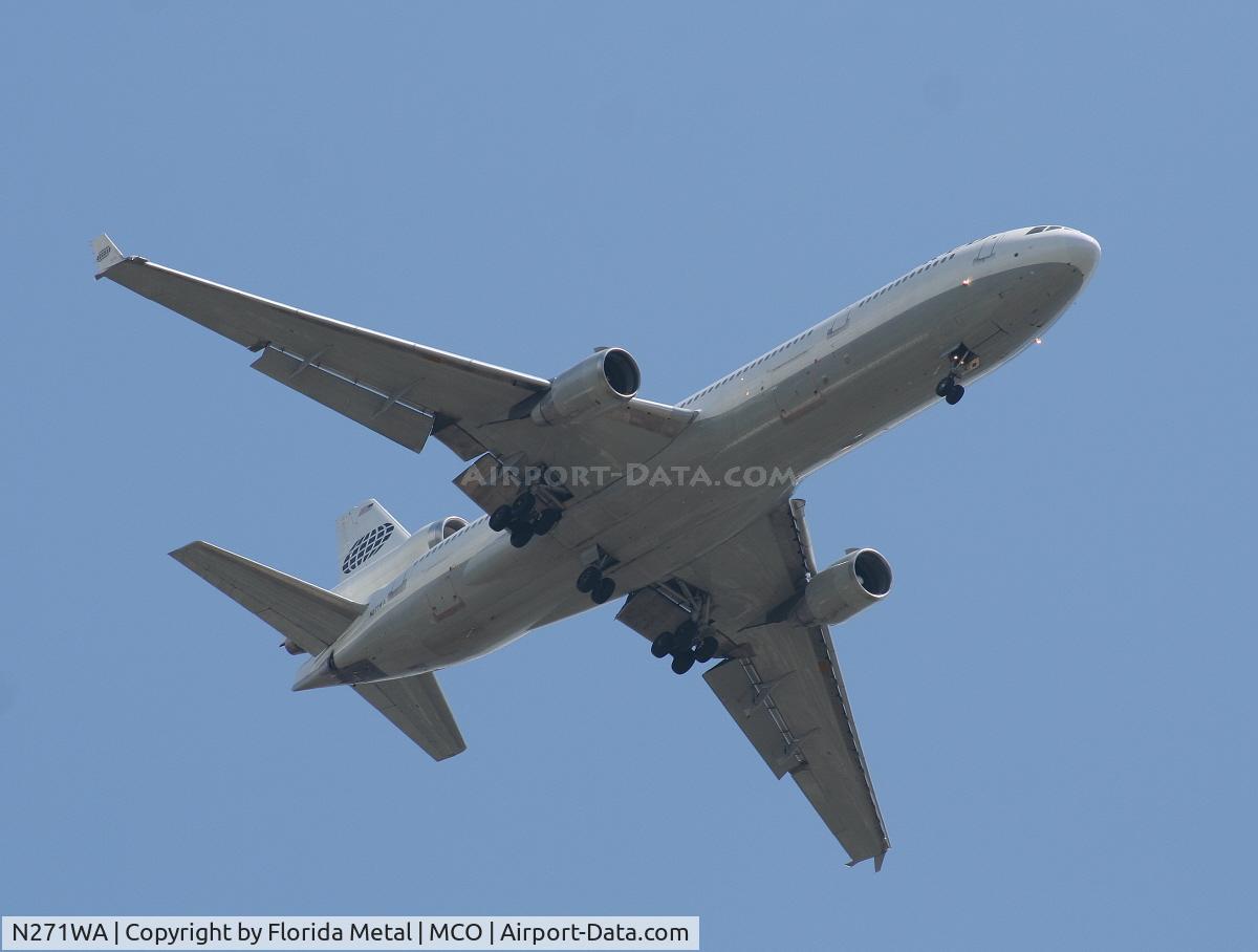 N271WA, 1992 McDonnell Douglas MD-11 C/N 48518, World Airways MD-11