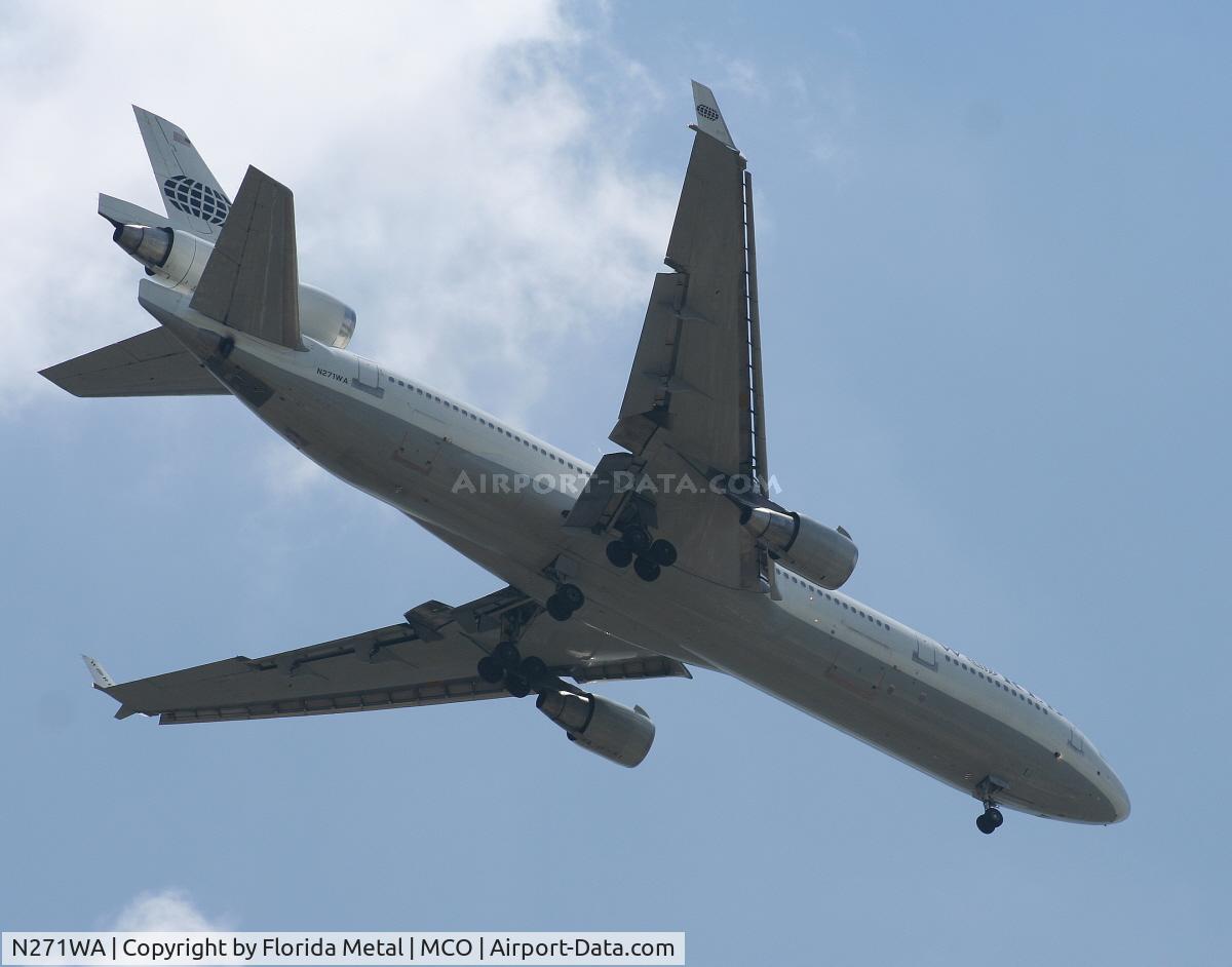 N271WA, 1992 McDonnell Douglas MD-11 C/N 48518, World Airways MD-11