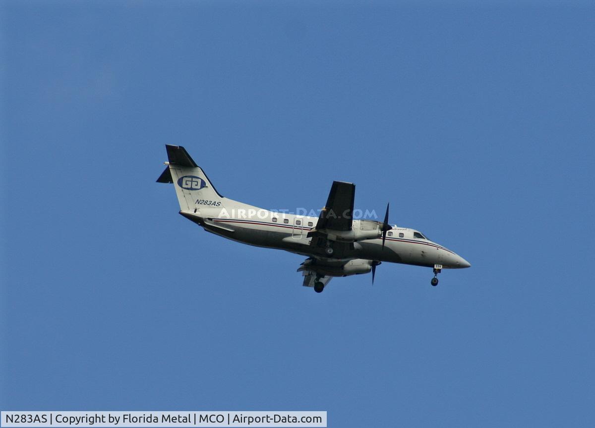 N283AS, 1991 Embraer EMB-120ER Brasilia C/N 120236, Gulfstream Airlines EMB-120