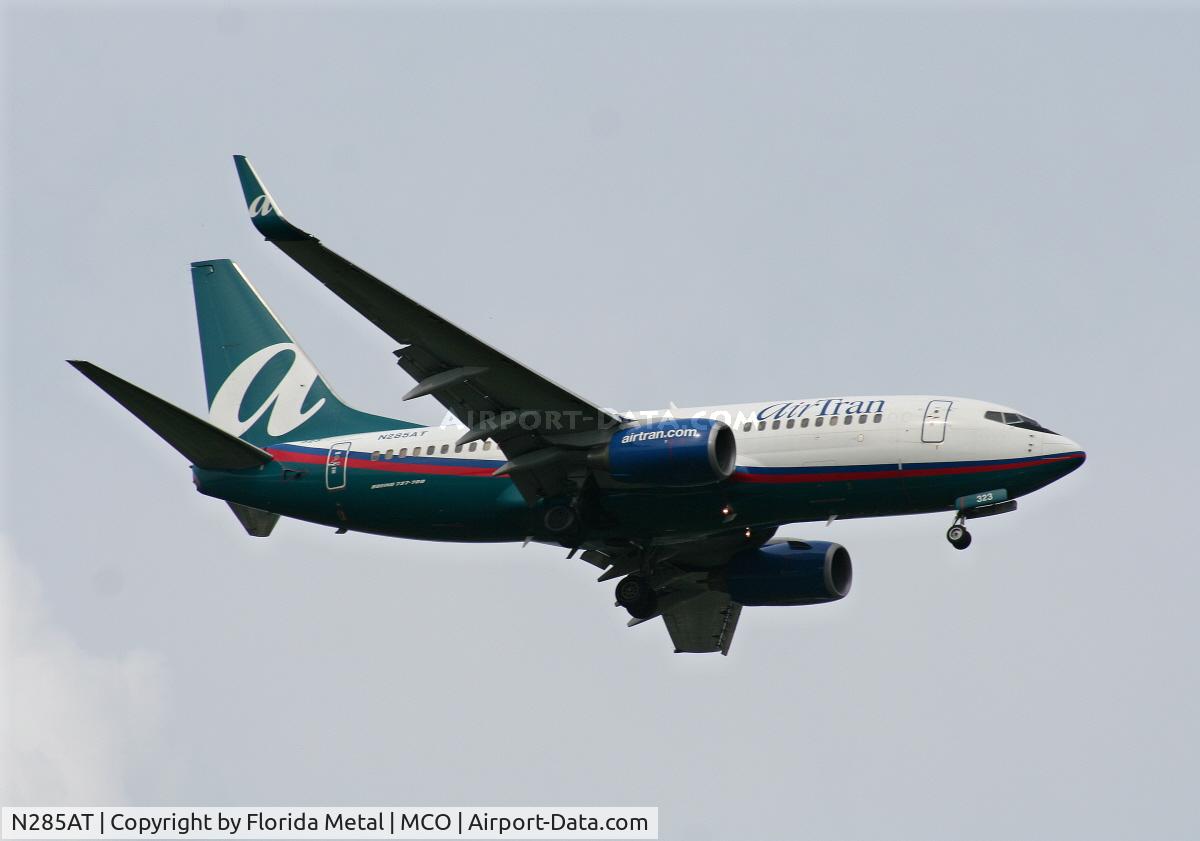 N285AT, 2006 Boeing 737-76N C/N 32670, Air Tran 737-700