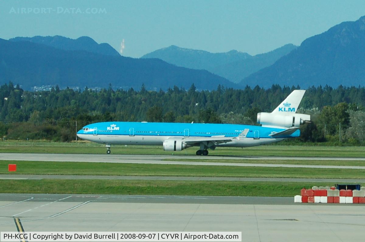 PH-KCG, 1995 McDonnell Douglas MD-11 C/N 48561, KLM - Landing
