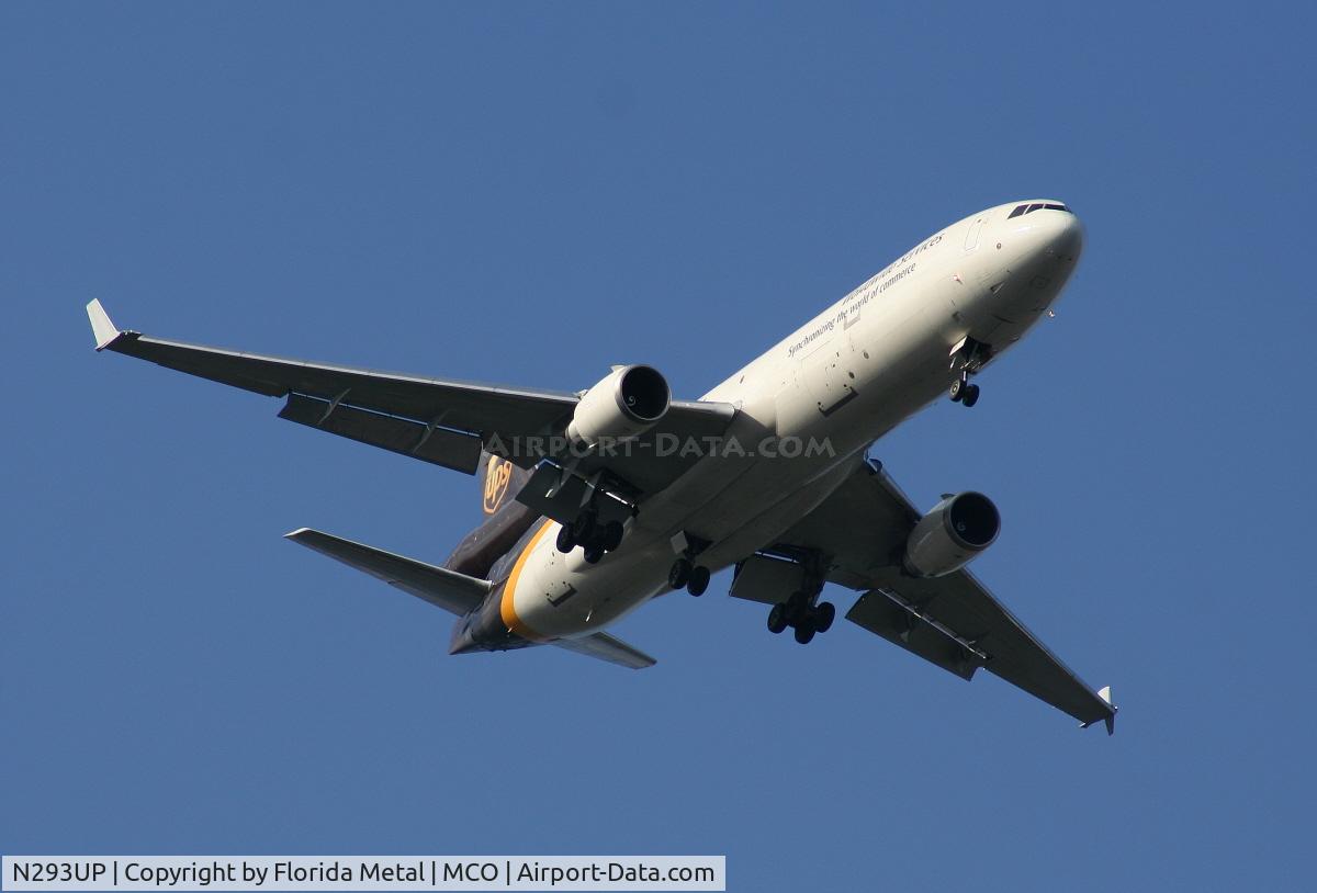 N293UP, 1991 McDonnell Douglas MD-11F C/N 48473, UPS MD-11