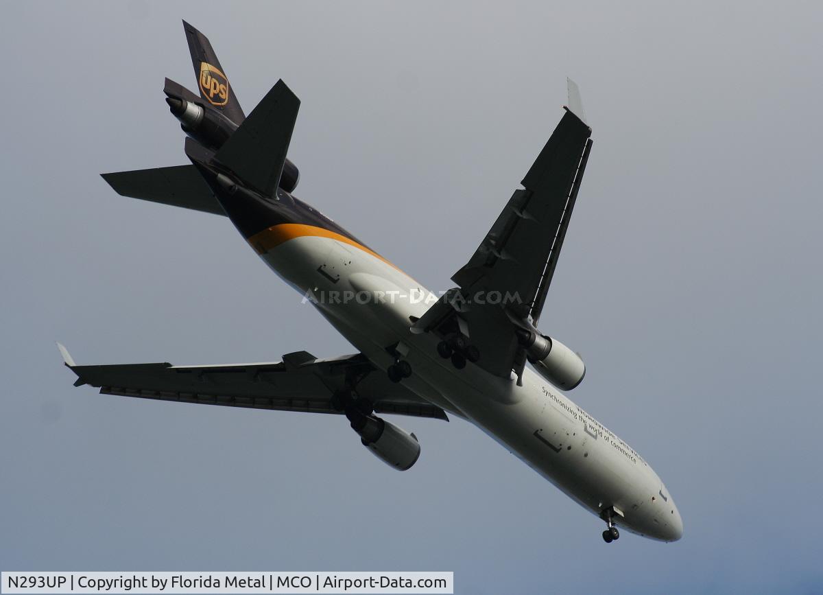 N293UP, 1991 McDonnell Douglas MD-11F C/N 48473, UPS MD-11