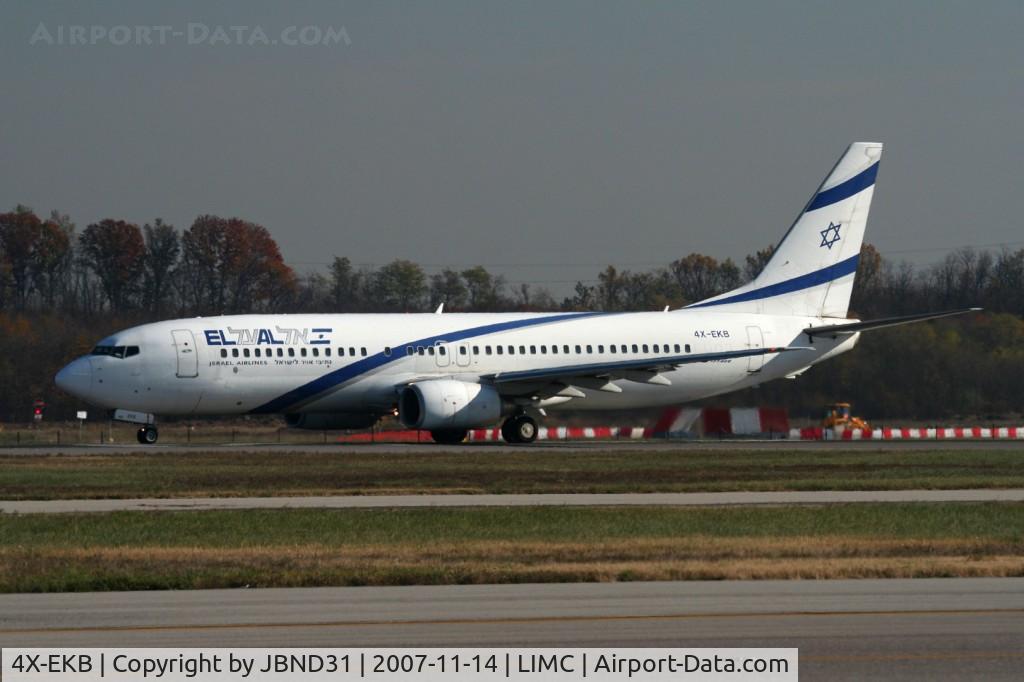 4X-EKB, 1999 Boeing 737-858 C/N 29958, B737-858
