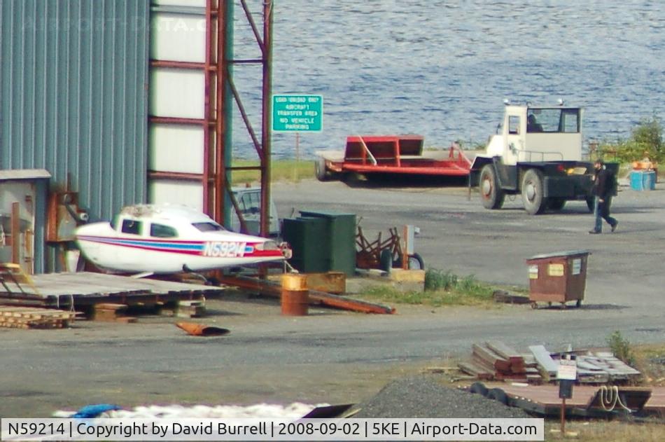 N59214, 1974 Cessna T210L Turbo Centurion C/N 21060164, Cessna T210L - Remains at Ketchikan
