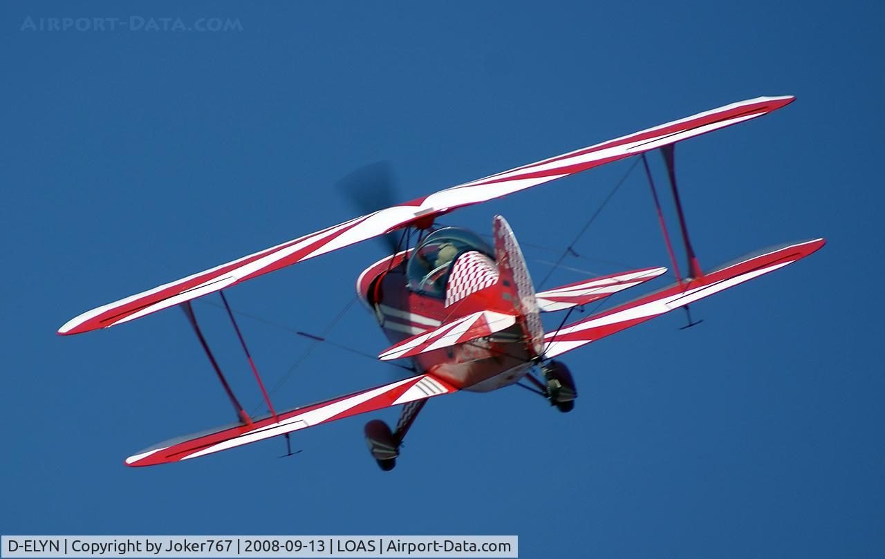 D-ELYN, 1971 Aerotek Pitts S-2A Special C/N 2005, Private Pitts S-2A Special
