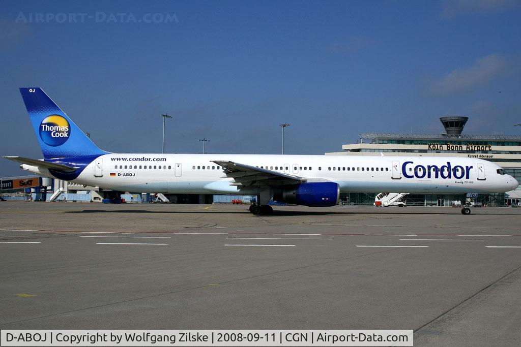 D-ABOJ, 2000 Boeing 757-330 C/N 29019, visitor