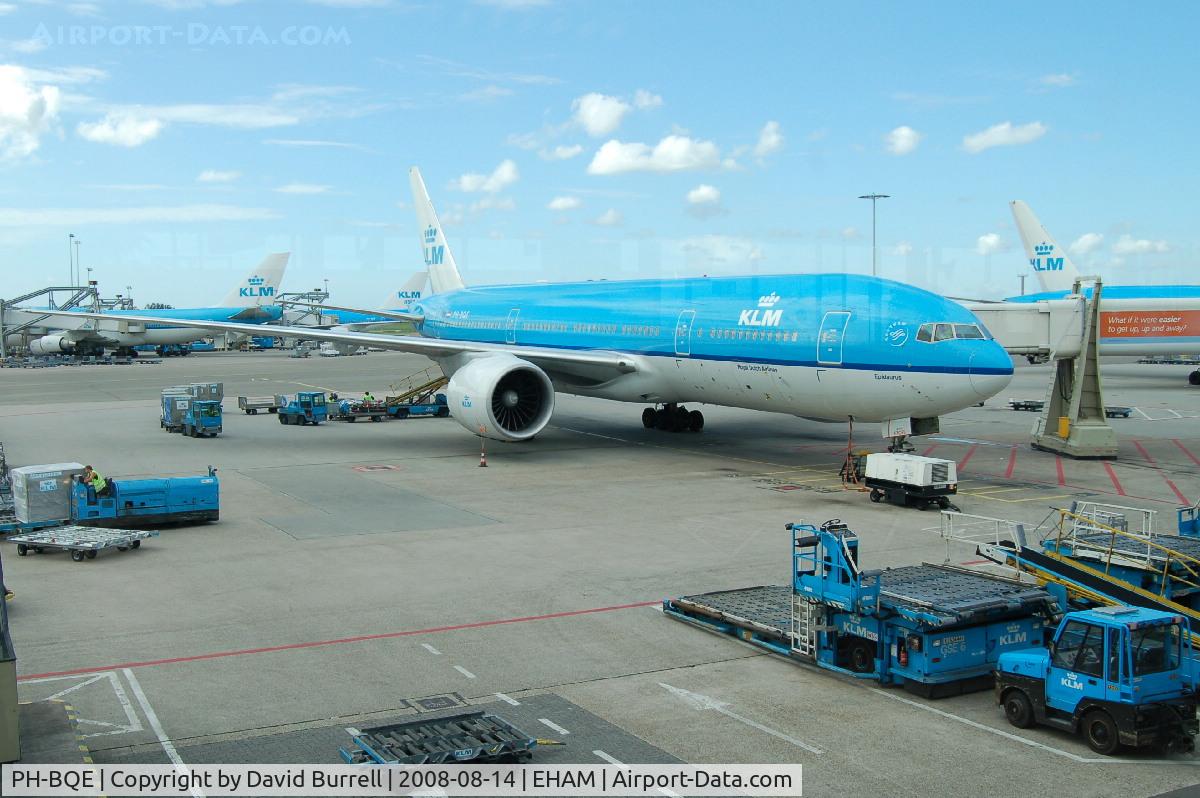 PH-BQE, 2004 Boeing 777-206/ER C/N 28691, KLM - Schiphol