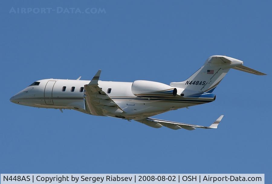 N448AS, 2004 Bombardier Challenger 300 (BD-100-1A10) C/N 20027, EAA AirVenture 2008