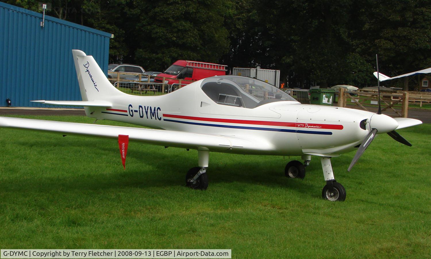 G-DYMC, 2007 Aerospool WT-9 UK Dynamic C/N DY200/2007, Dynamic WT 9 on display at Kemble 2008 - Saturday - Battle of Britain Open Day