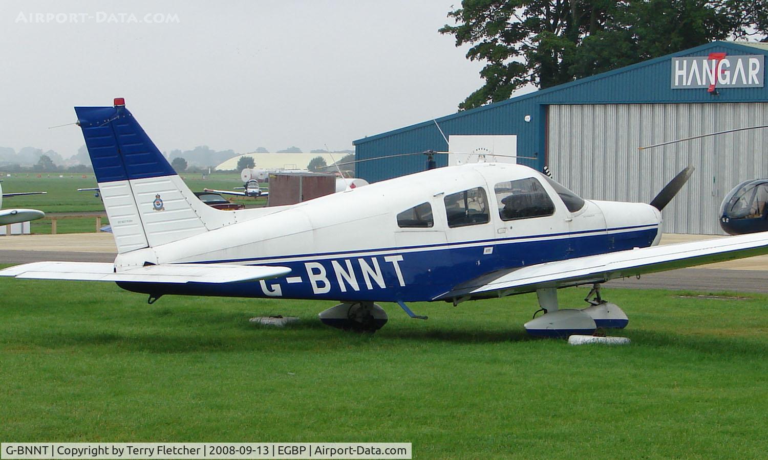 G-BNNT, 1976 Piper PA-28-151 Cherokee Warrior C/N 28-7615056, Piper Pa-28-151- on display at Kemble 2008 - Saturday - Battle of Britain Open Day
