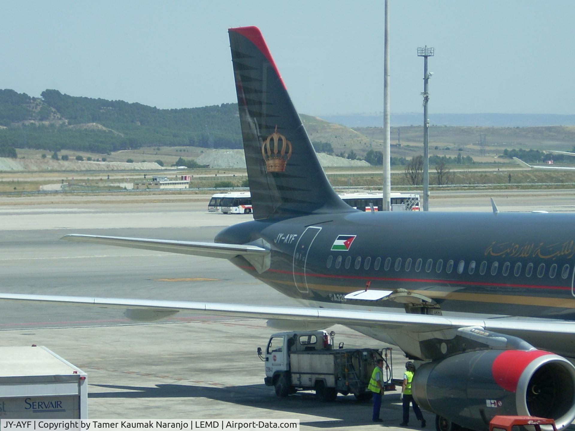 JY-AYF, 2006 Airbus A320-232 C/N 2692, Royal Jordanian landed in madrid from amman image07
