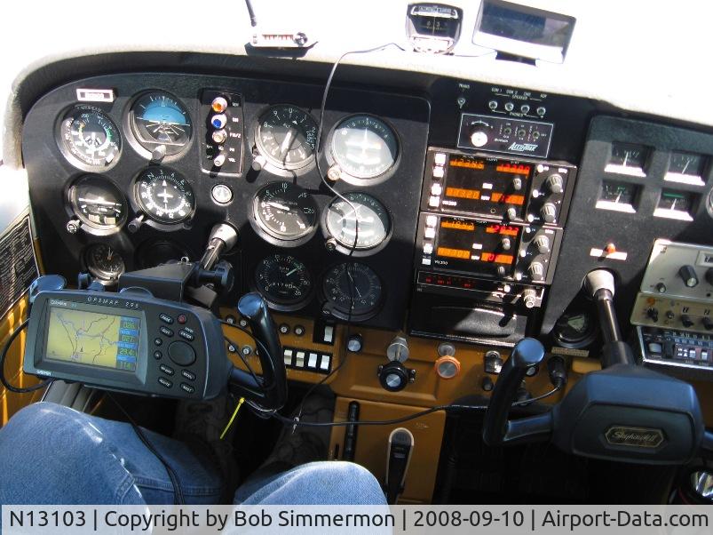 N13103, 1973 Cessna 172M C/N 17262497, Somewhere over northern Kentucky at 5500'