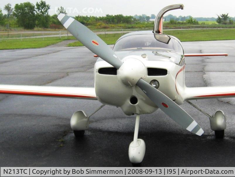 N213TC, 1983 Stoddard-Hamilton Glasair C/N 213, On the ramp at Kenton, Ohio