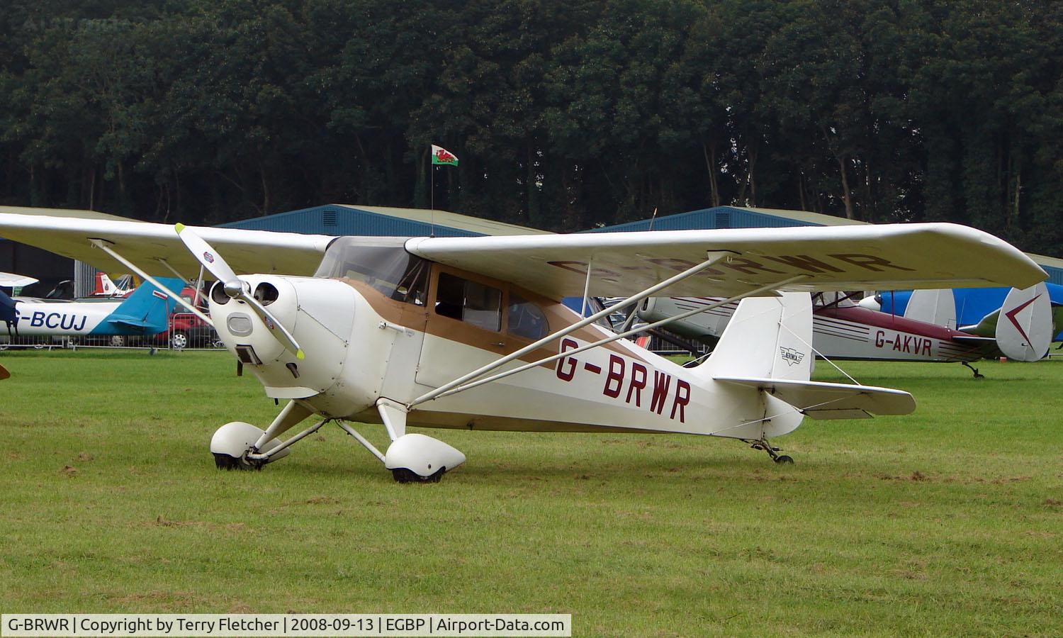 G-BRWR, 1946 Aeronca 11AC Chief Chief C/N 11AC-1319, Aeronca 11AC on display at Kemble 2008 - Saturday - Battle of Britain Open Day