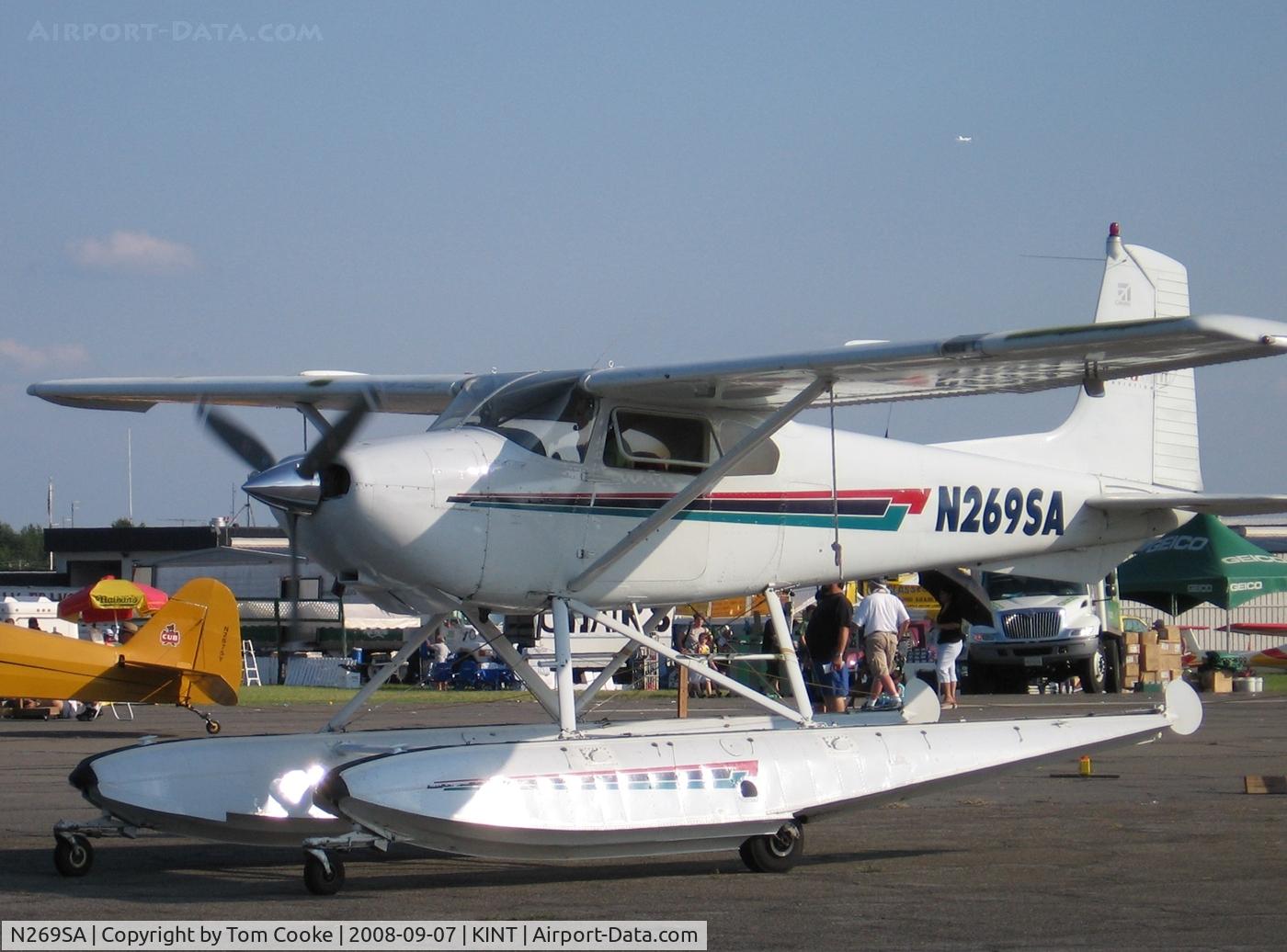 N269SA, 1959 Cessna 180B C/N 50512, Cessna 180 on floats