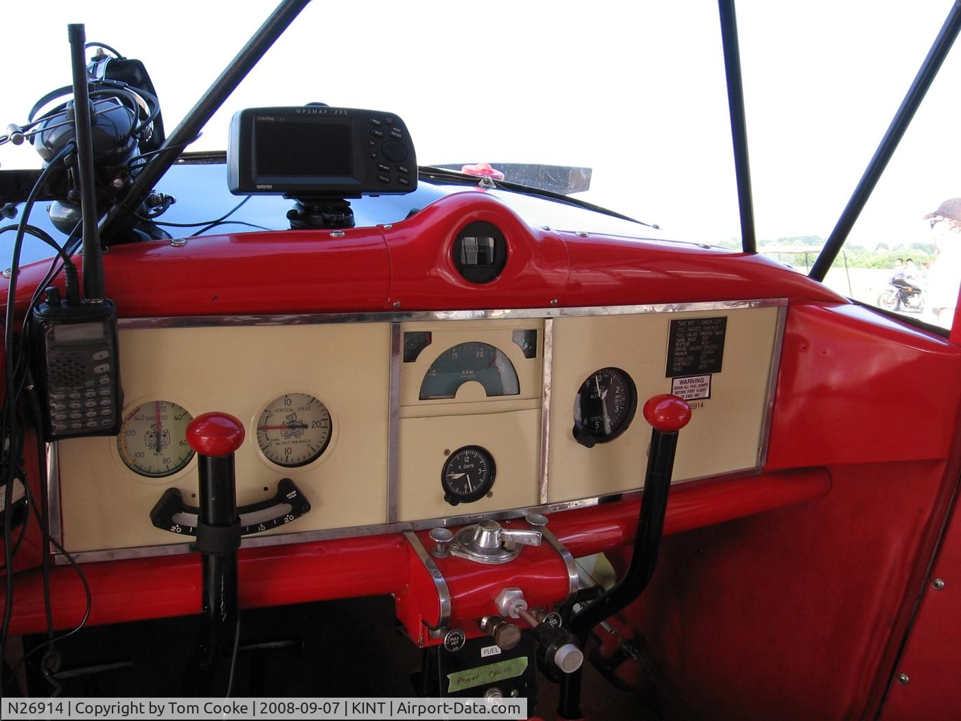 N26914, 1940 Piper J4A C/N 4-939, stylish panel