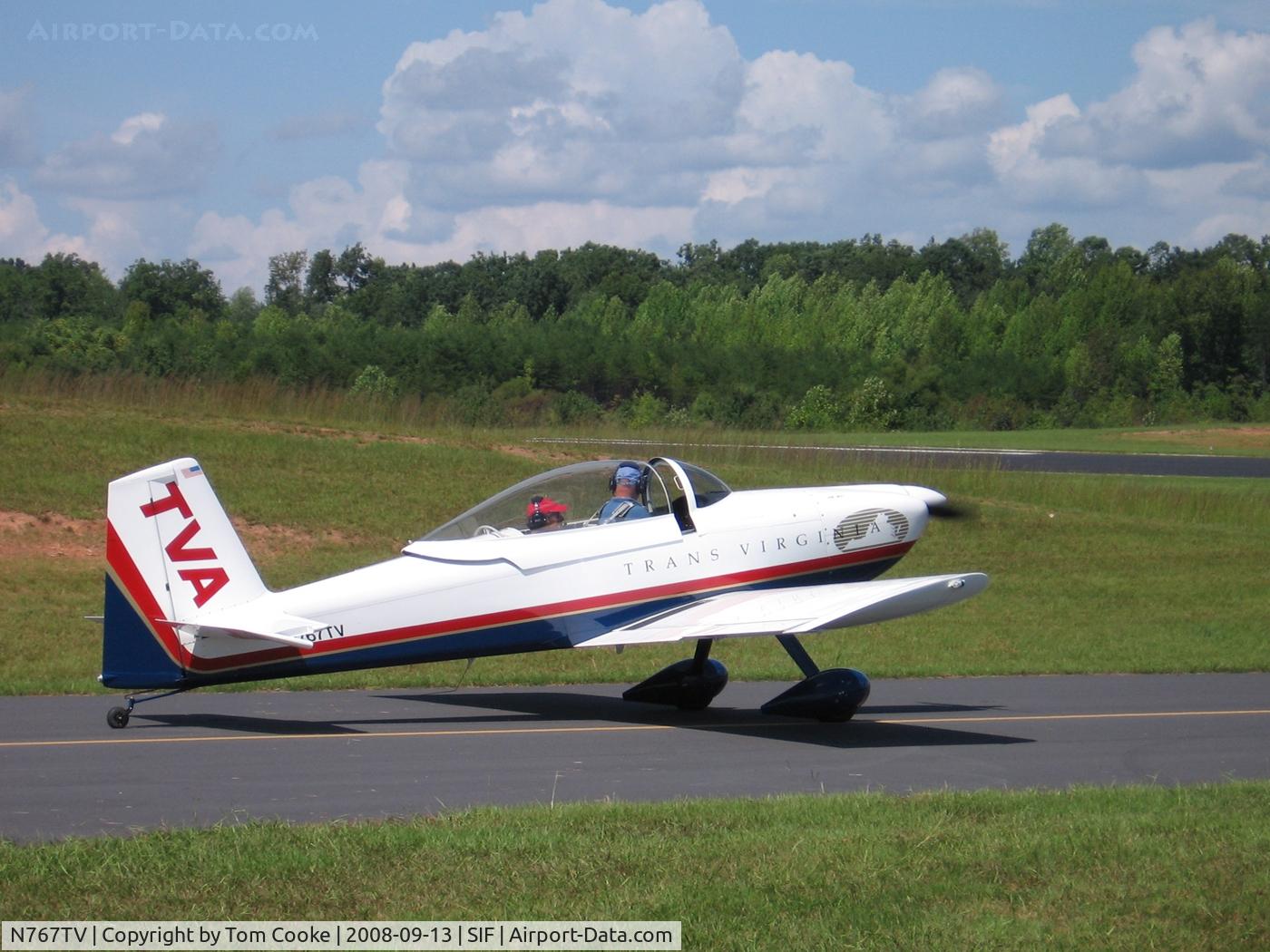 N767TV, 2008 Vans RV-8 C/N 81690, RV-8 with inspired by TWA theme
