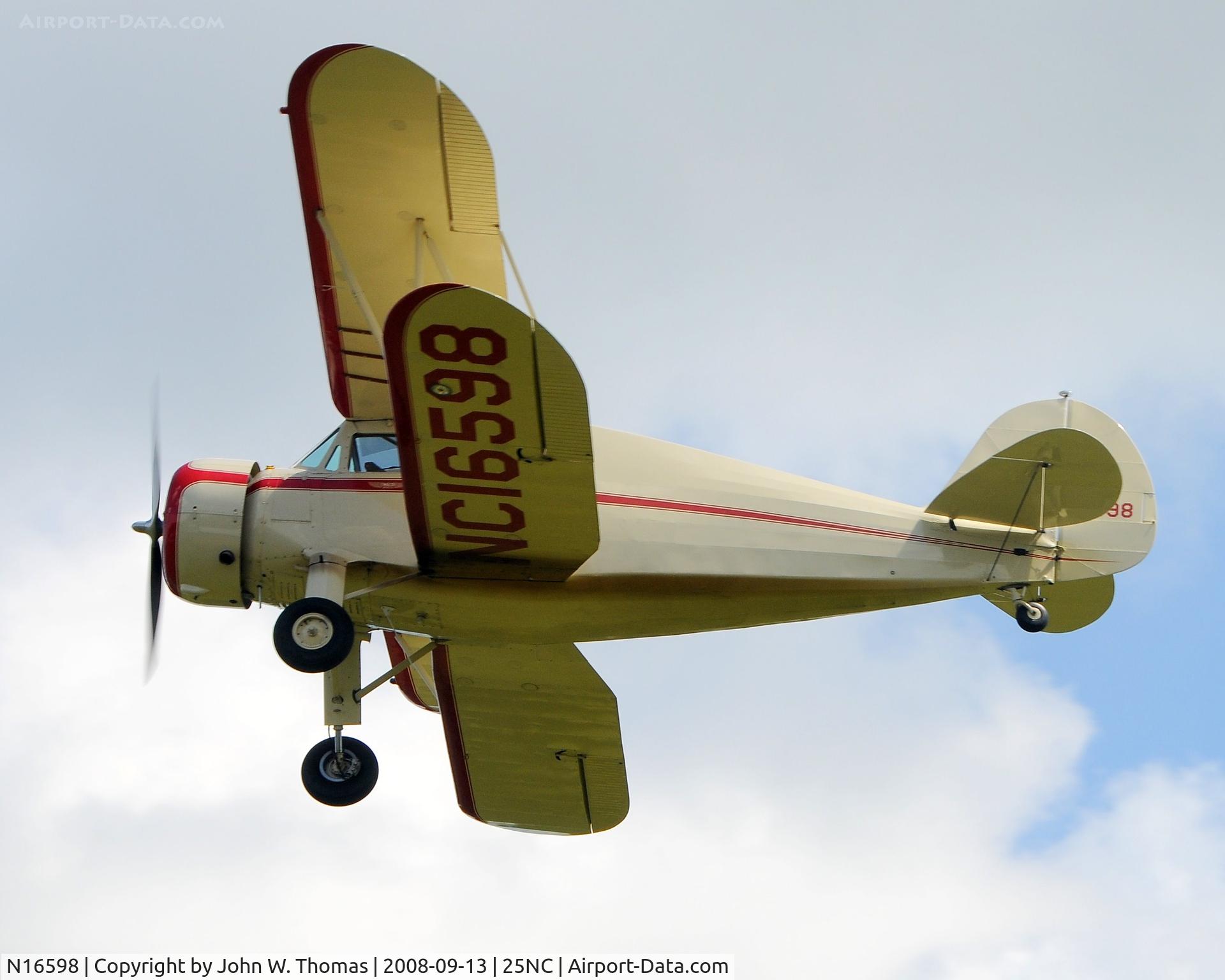 N16598, 1936 Waco YKS-6 C/N 4522, Smith's Fly-In