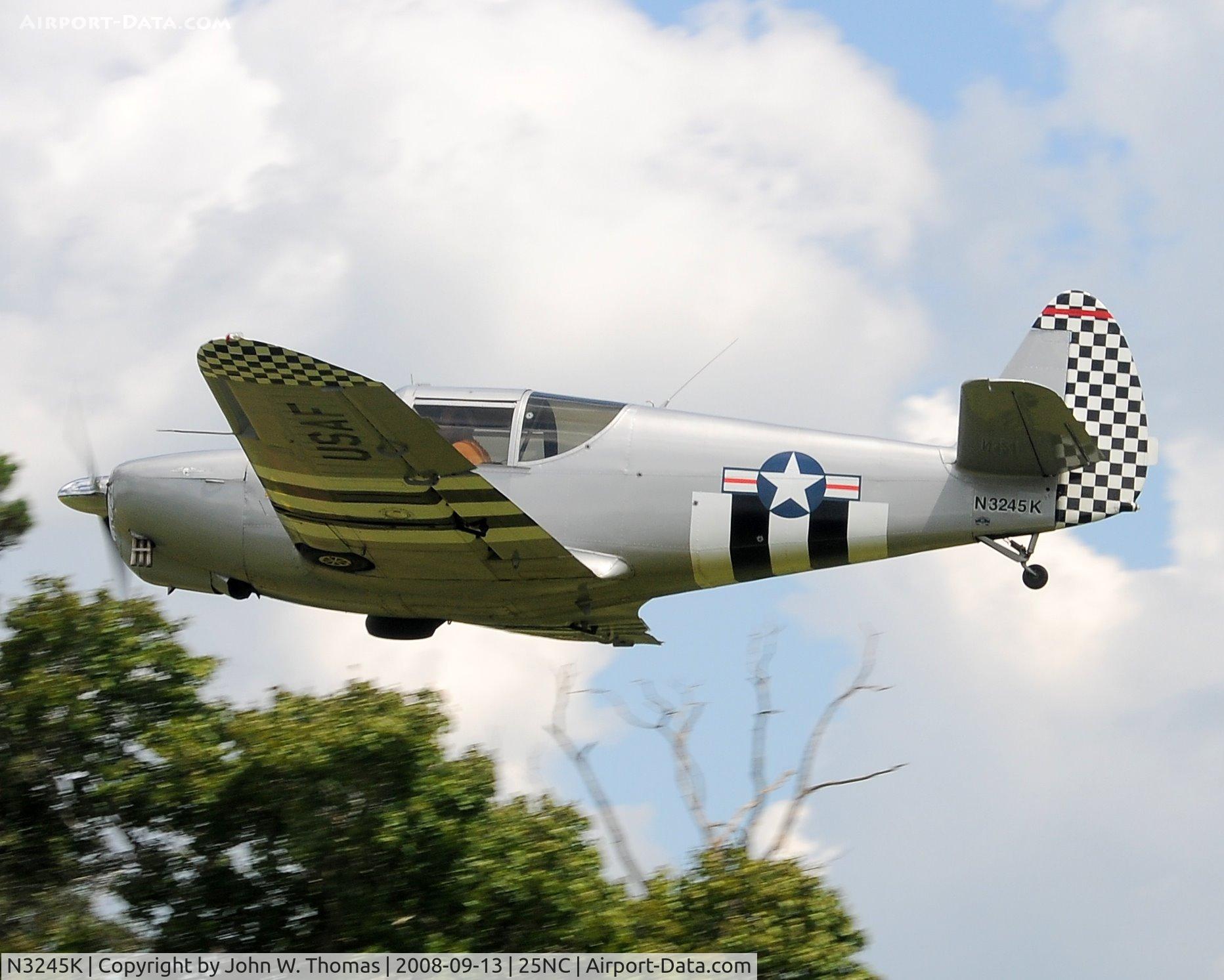 N3245K, 1946 Globe GC-1B Swift C/N 1238, Smith's Fly-In