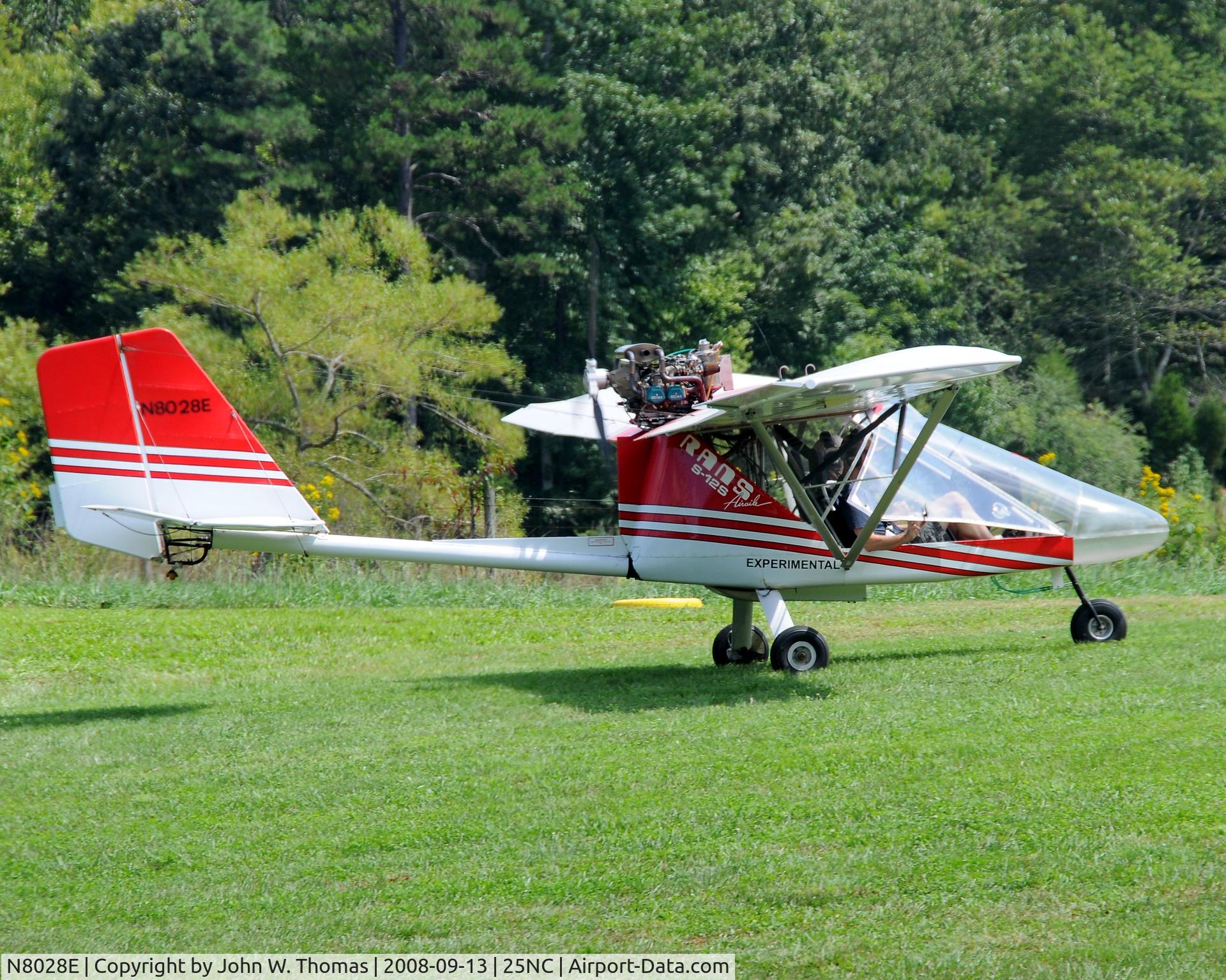 N8028E, 2004 Rans S-12 Airaile C/N 05030972, Smith's Fly-In