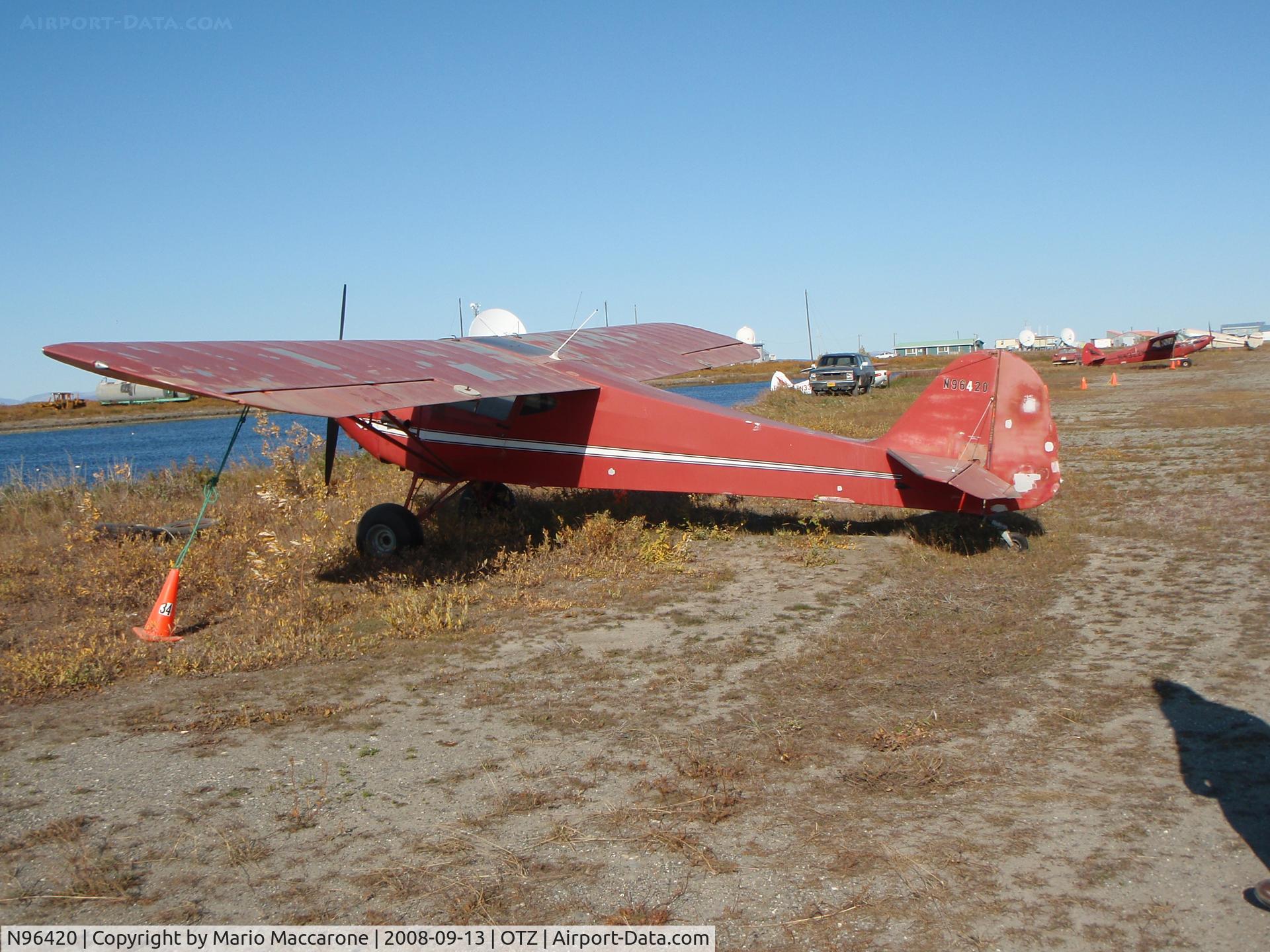 N96420, 1946 Taylorcraft BC-12D-85 Sportsman C/N 8720, on the 