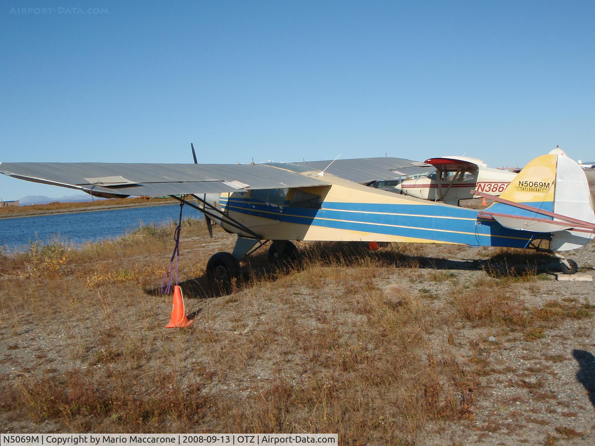 N5069M, 1946 Taylorcraft BC12-D C/N 10369, On the 
