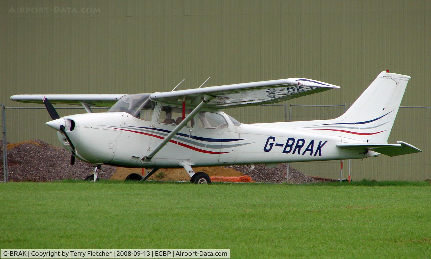 G-BRAK, 1980 Cessna 172N C/N 172-73795, Cessna 172N on display at Kemble 2008 - Saturday - Battle of Britain Open Day