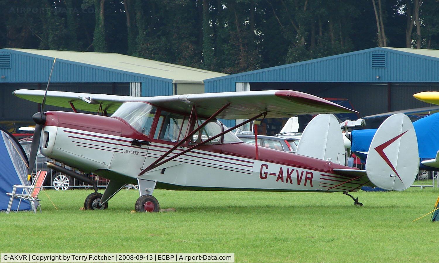 G-AKVR, 1951 Chrislea CH-3 Super Ace Skyjeep 4 C/N 125, 1951 Chrislea Skyjeep on display at Kemble 2008 - Saturday - Battle of Britain Open Day