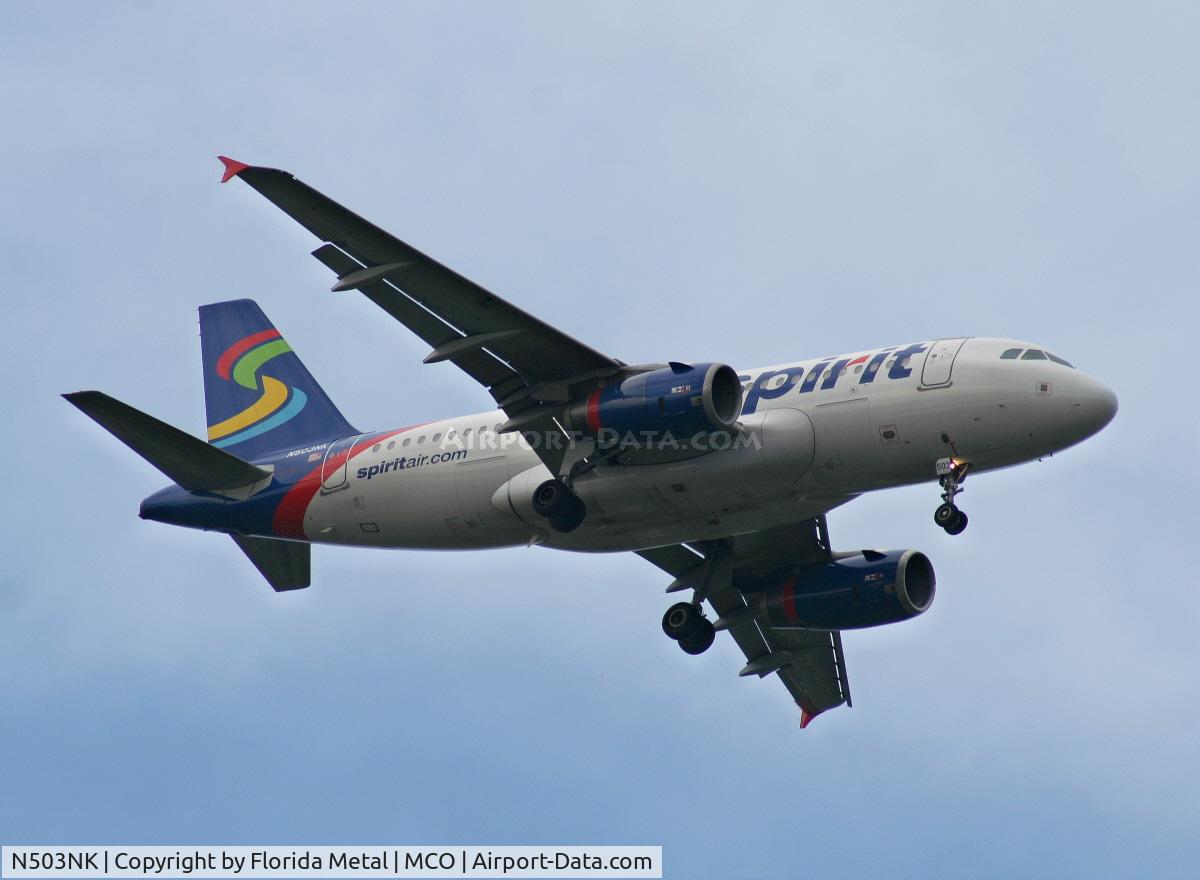 N503NK, 2005 Airbus A319-132 C/N 2470, Spirit A319