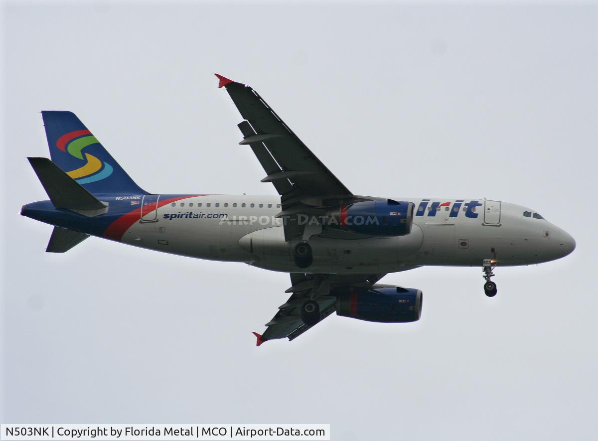 N503NK, 2005 Airbus A319-132 C/N 2470, Spirit A319