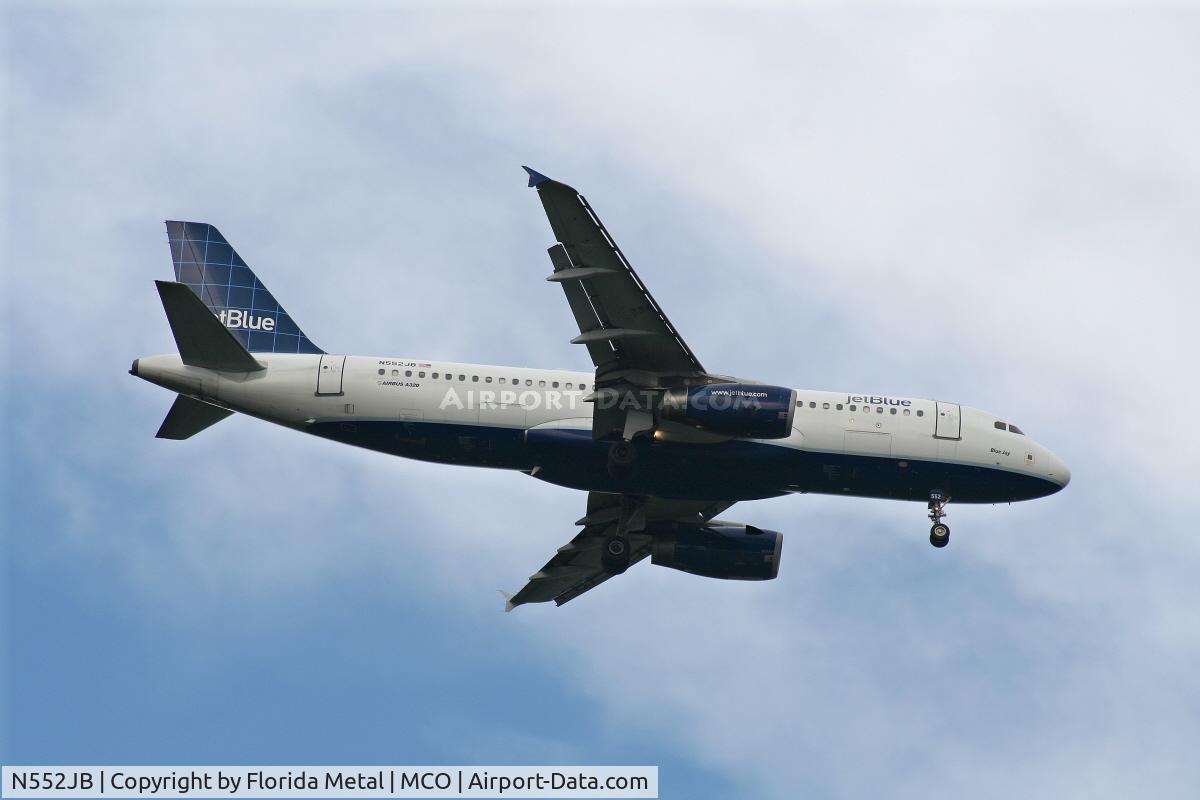 N552JB, 2002 Airbus A320-232 C/N 1861, Jet Blue A320