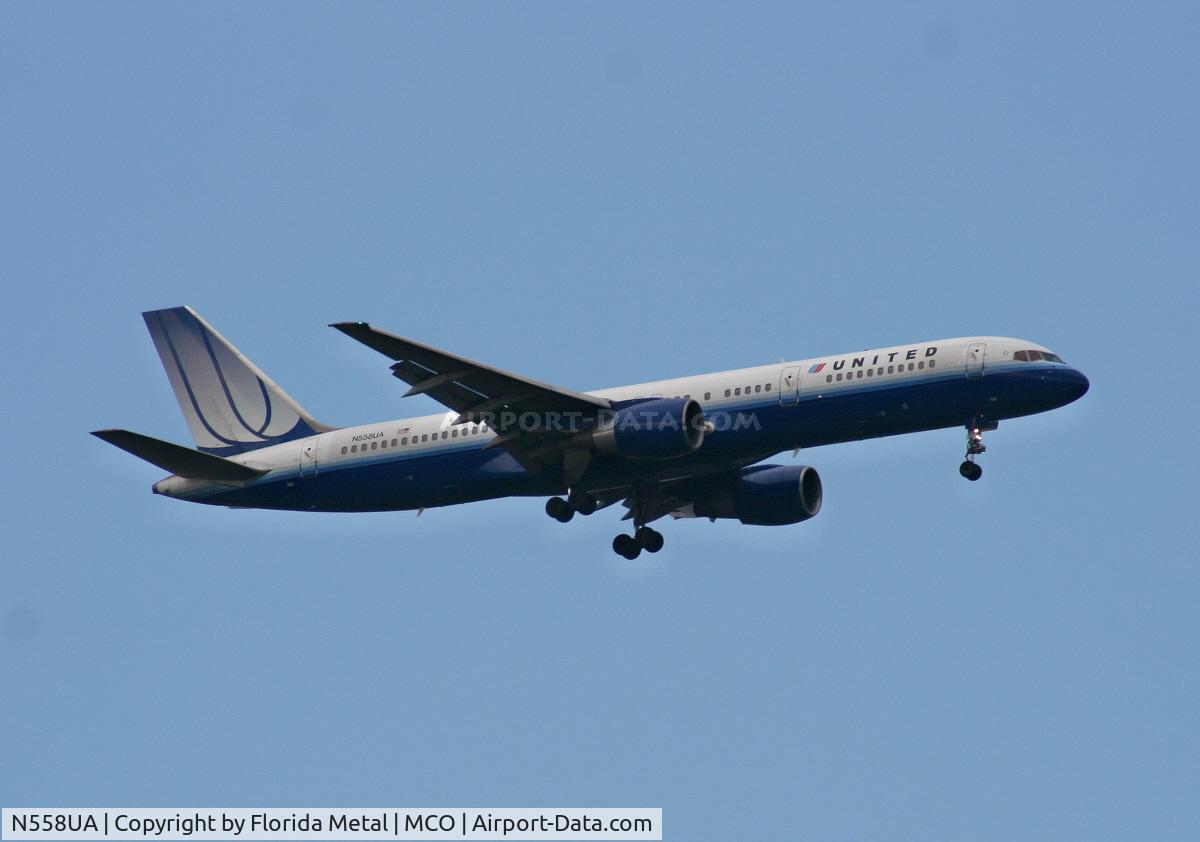 N558UA, 1992 Boeing 757-222 C/N 26654, United 757-200