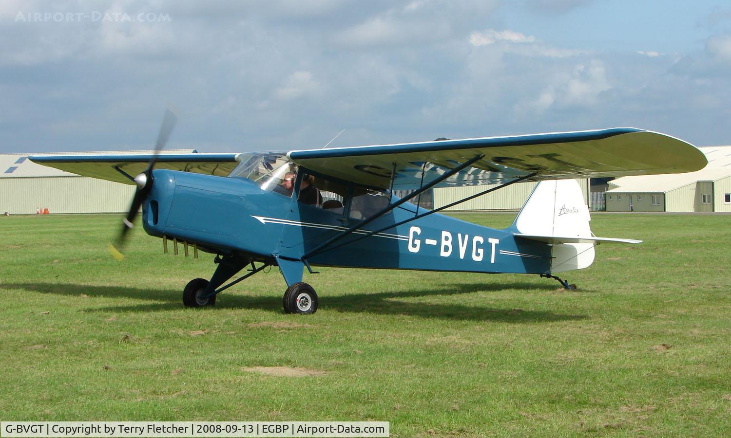 G-BVGT, 1995 Auster J-1A Autocrat C/N PFA 000-220, 1995 Crofton Auster on display at Kemble 2008 - Saturday - Battle of Britain Open Day