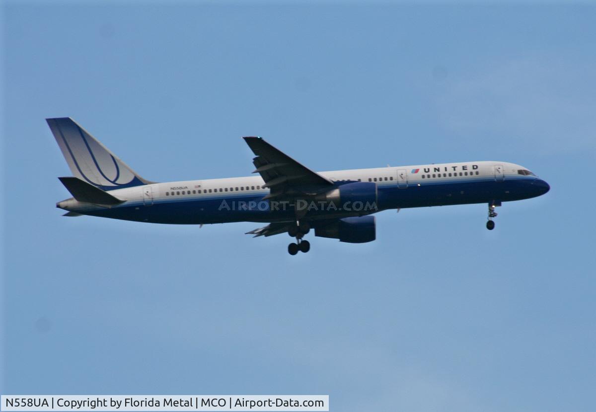 N558UA, 1992 Boeing 757-222 C/N 26654, United 757-200