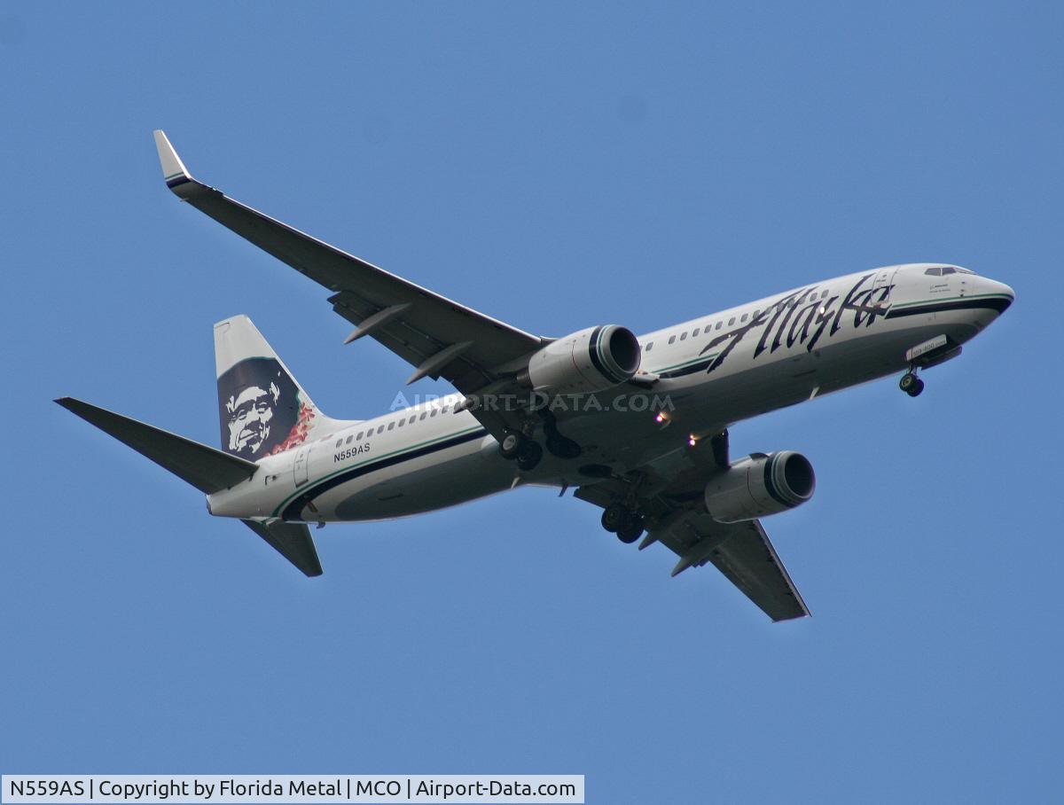 N559AS, 2006 Boeing 737-890 C/N 35178, Alaska Air 737-800 arriving from SEA