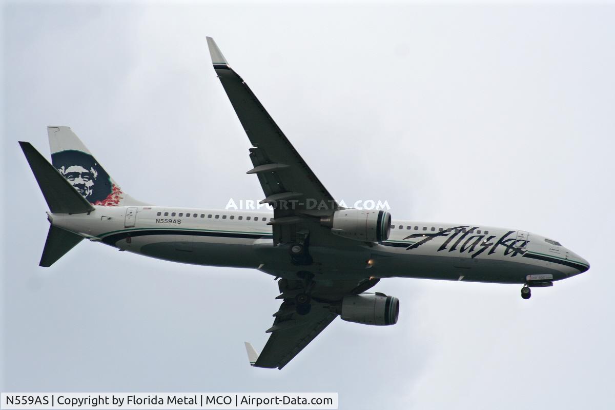 N559AS, 2006 Boeing 737-890 C/N 35178, Alaska Air 737-800 arriving from SEA