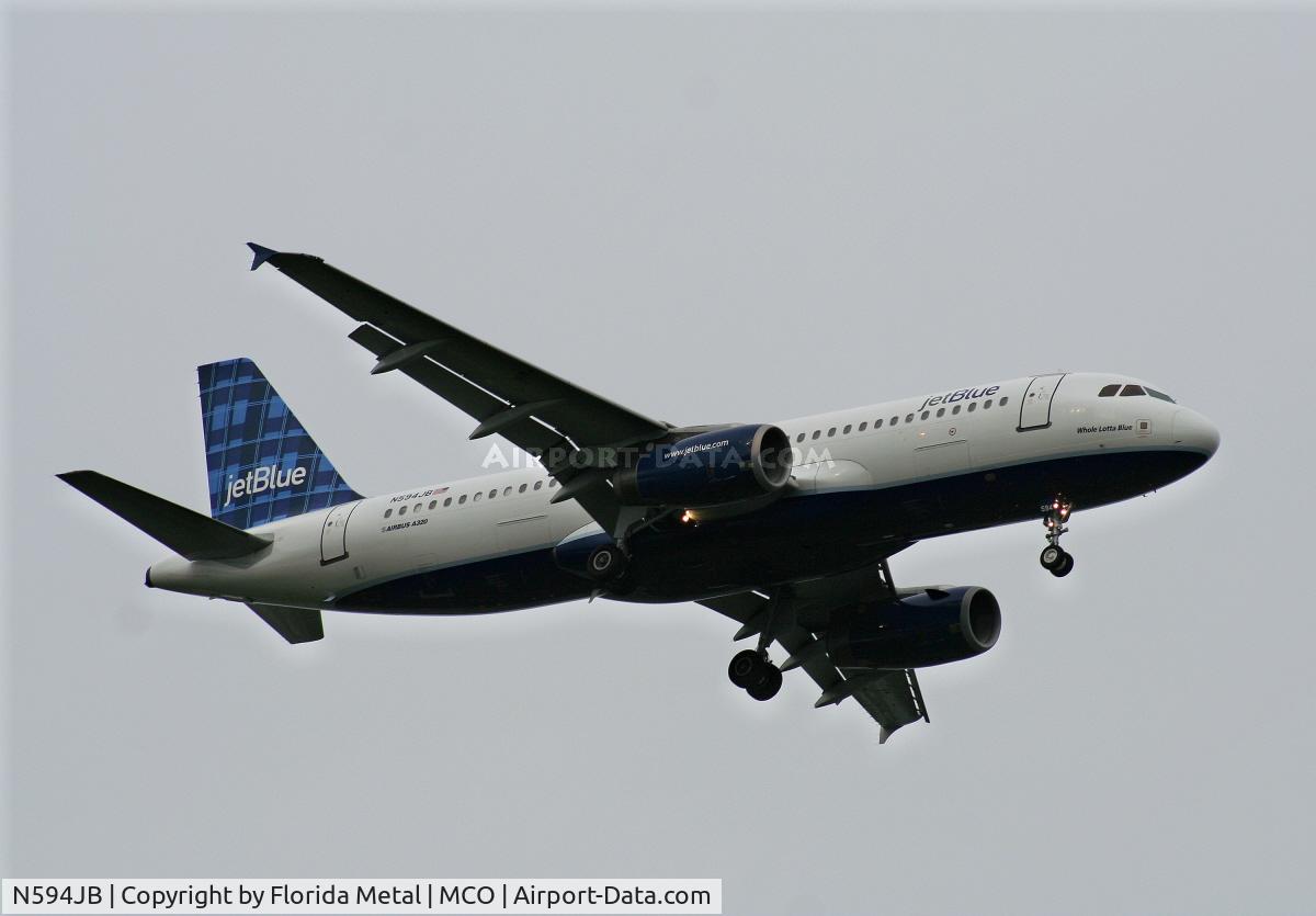 N594JB, 2004 Airbus A320-232 C/N 2284, Jet Blue A320
