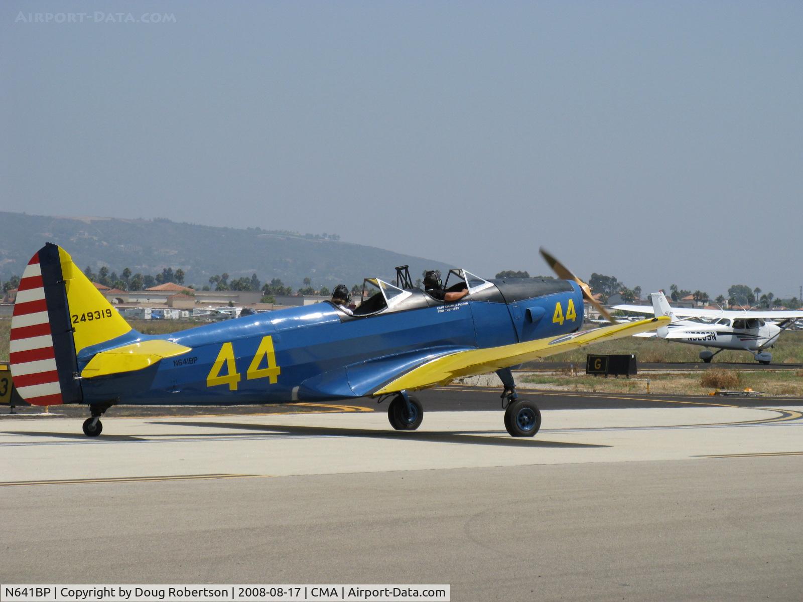 N641BP, Fairchild M-62A C/N 274HO, Fairchild M-62A CORNELL as PT-19A, Fairchild Ranger 6-440C-5 200 Hp, taxi