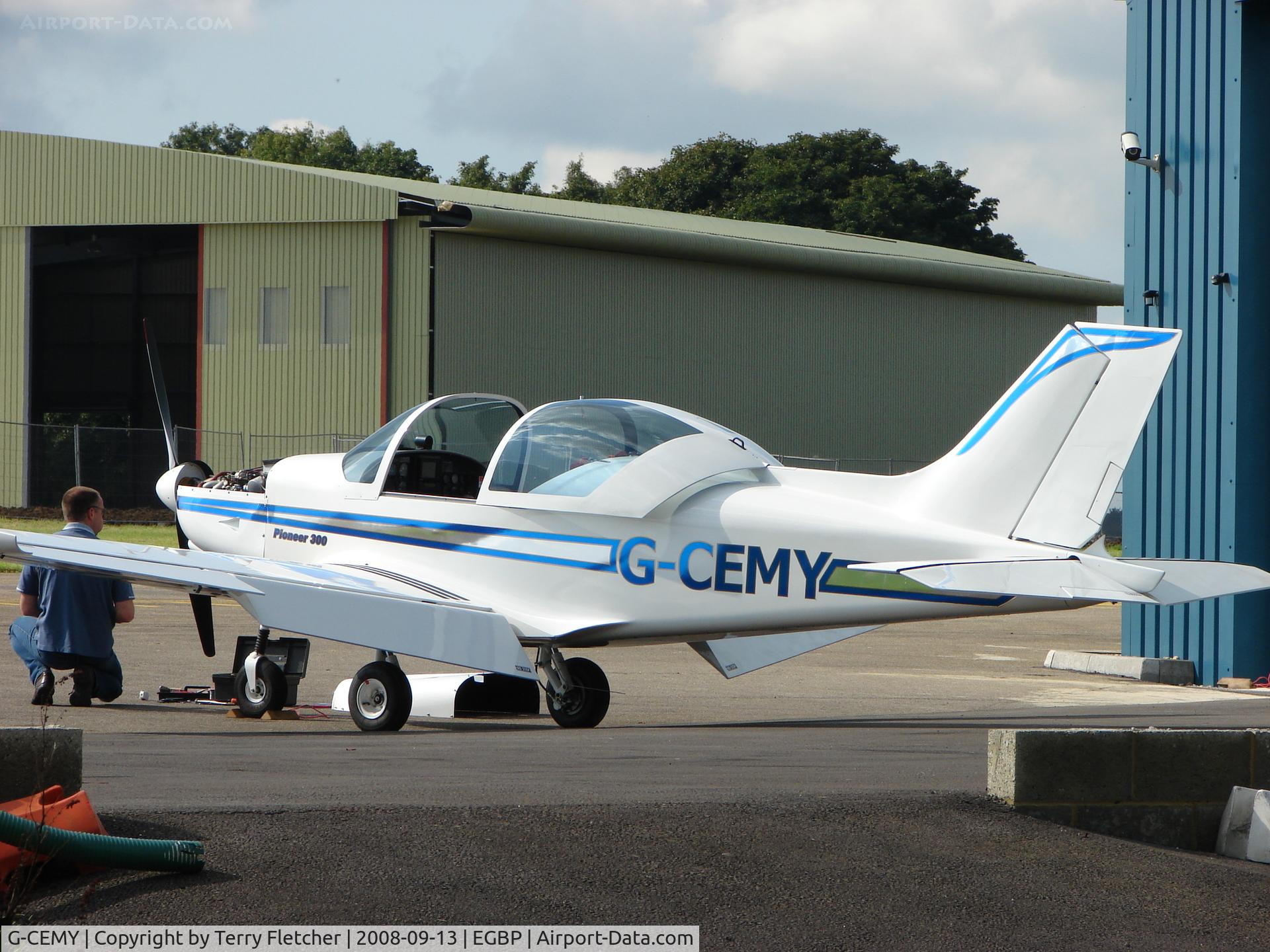 G-CEMY, 2007 Alpi Aviation Pioneer 300 C/N PFA 330-14440, Pioneer 300 on display at Kemble 2008 - Saturday - Battle of Britain Open Day