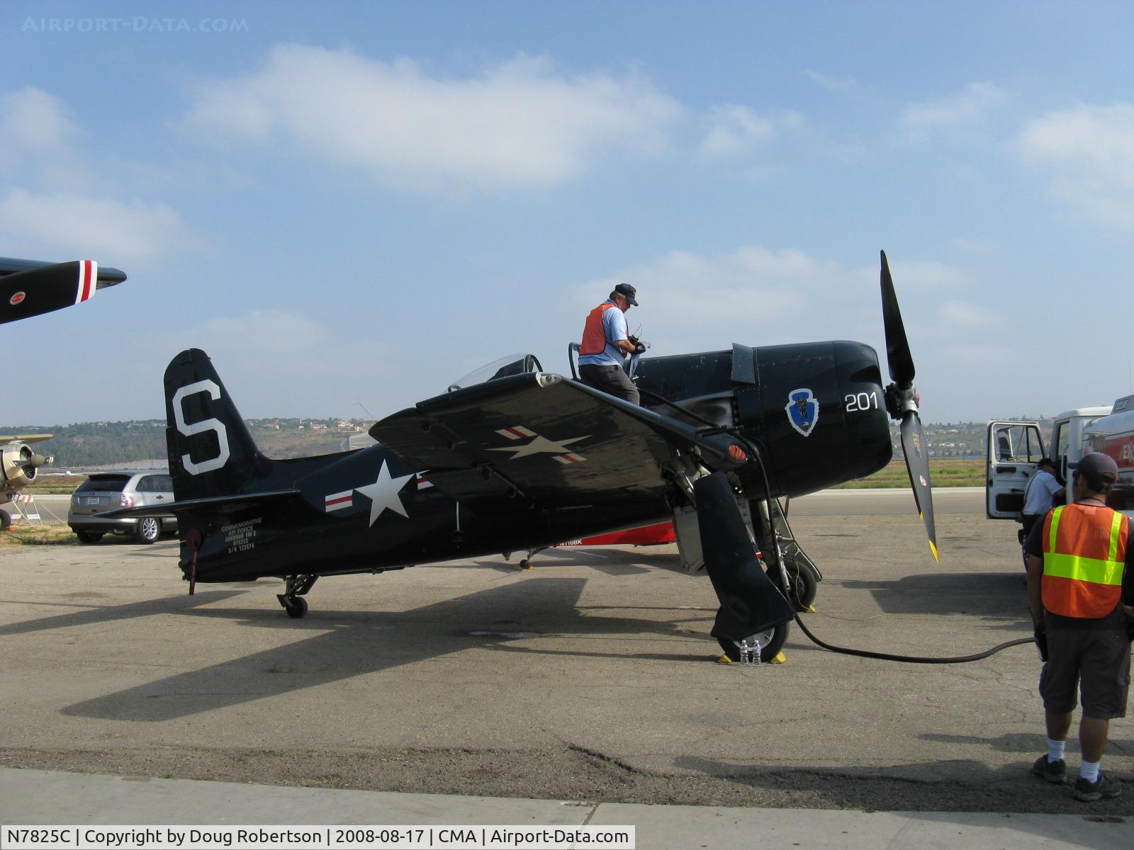 N7825C, 1948 Grumman F8F-2 (G58) Bearcat C/N D.1227, 1949 Grumman F8F-2 BEARCAT, P&W R-2800-34W Double Wasp 2,100 Hp
