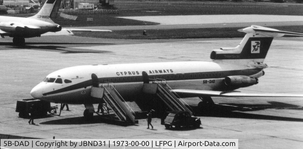 5B-DAD, 1964 Hawker Siddeley HS.121 Trident 1E-101 C/N 2114, HS121