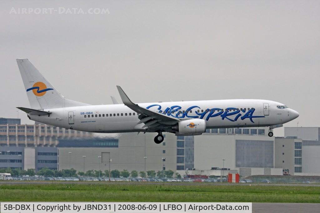 5B-DBX, 2003 Boeing 737-8Q8 C/N 33699, B737-8Q8