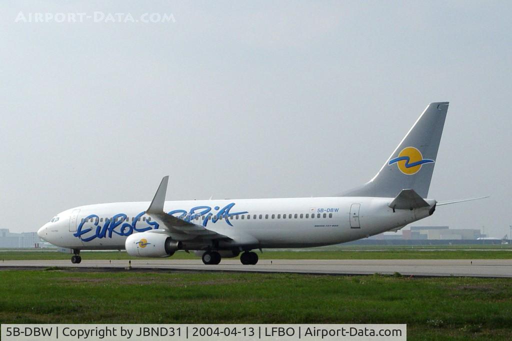 5B-DBW, 2003 Boeing 737-8Q8 C/N 30671, B737-8Q8