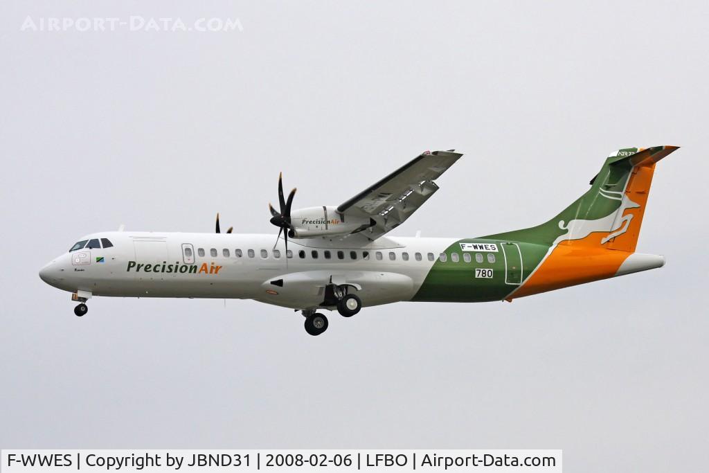 F-WWES, 1988 ATR 42-320 C/N 093, ATR72-500