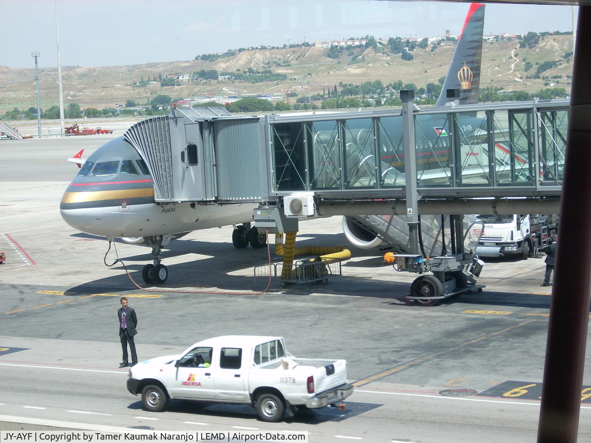 JY-AYF, 2006 Airbus A320-232 C/N 2692, Royal Jordanian landed in madrid from amman image08