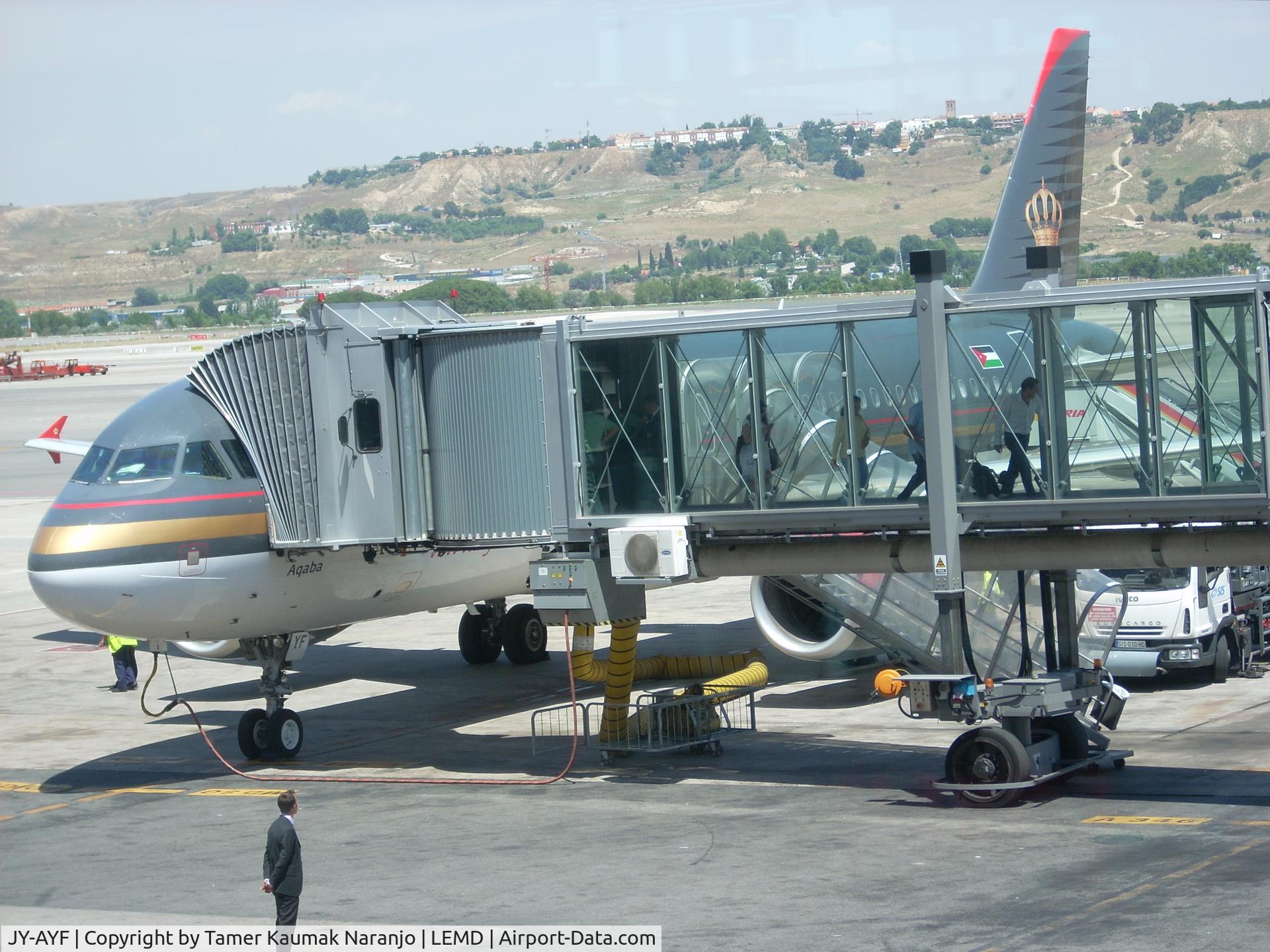JY-AYF, 2006 Airbus A320-232 C/N 2692, Royal Jordanian landed in madrid from amman image09